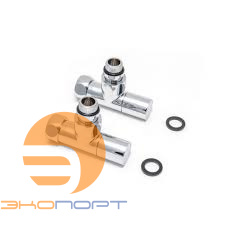 Кран угловой колпачок 3/4"х1/2" г/ш с отражателем SMART/Компл ПАРА (2шт.) (SMT8202-1SCH0405/2С)
