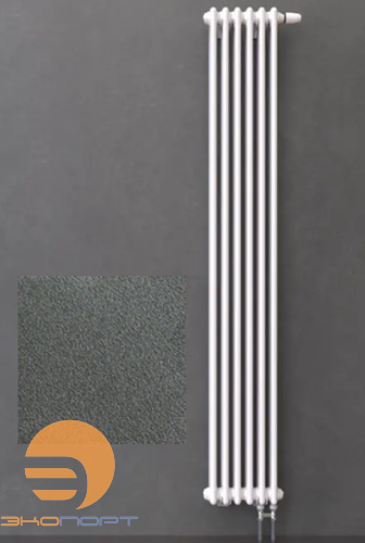 Радиатор трубчатый Batarìa 2-1750-10 UT RAL 1М183SN026 серый темный металлик муар