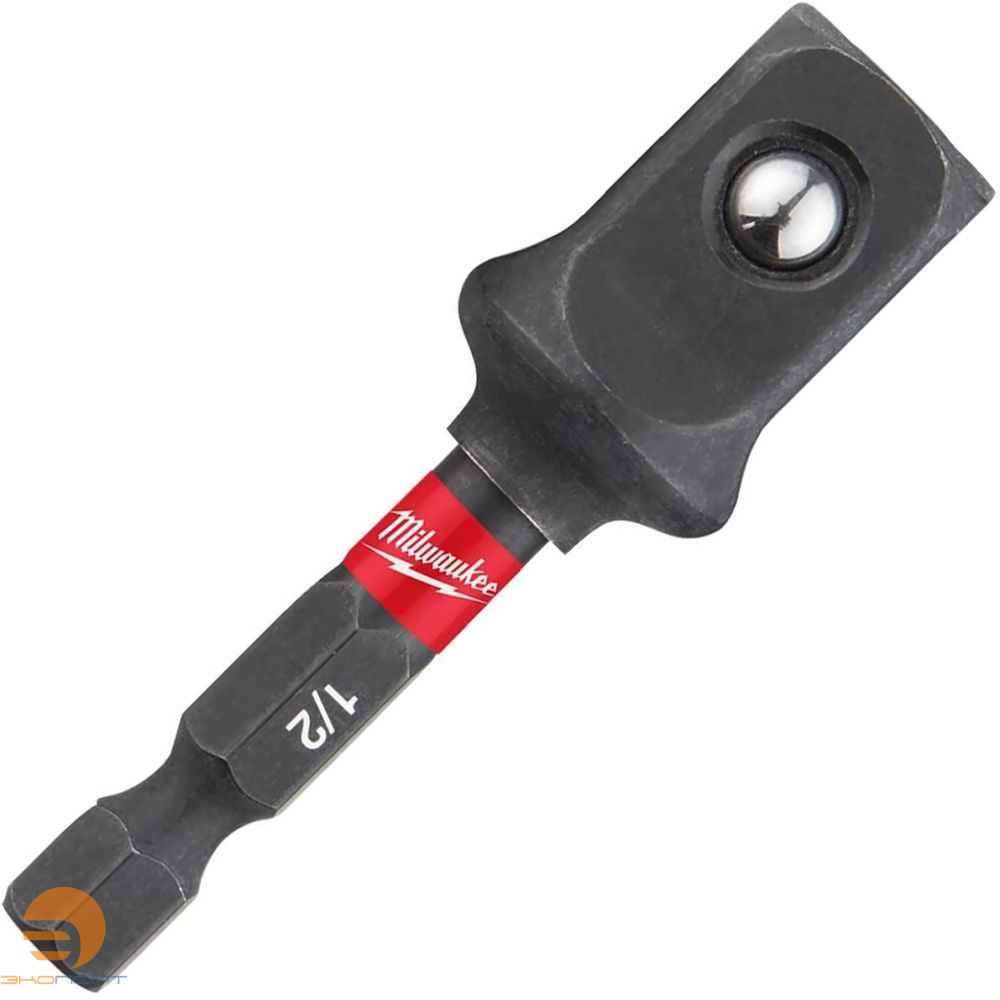 Переходник SHOCKWAVE с 1/4" HEX на 1/2",  Milwaukee