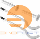 Кронштейн анкерный для радиатора 7х180 мм с дюбелем плоский эмал. УП (2шт) Rommer