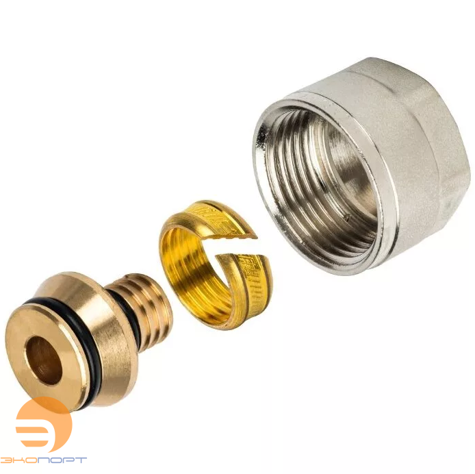 Соединение резьбозажим. 16х2 (резьба 3/4") для PEX-AL-PEX STOUT