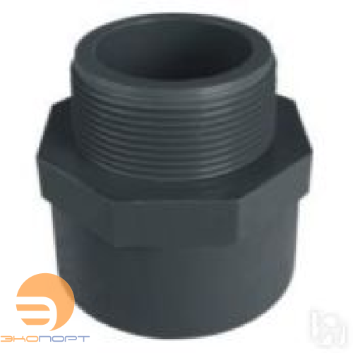 Ниппель переходный PN16 (50/63-1 1/2") - PVC-U