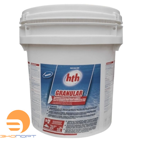 Хлор в гранулах GRANULAR, 25кг, hth