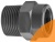 Муфта переходная PN 10 (1 /4'' x 1'') вн. р. - PVC-U