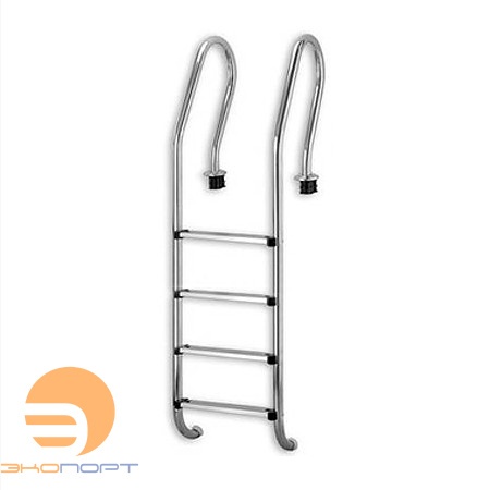 Лестница Emaux NSF415-S 4 ступени из стали AISI-304, для узкого борта