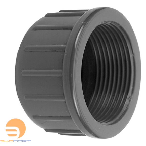 Крышка резьбовая PN 10 (2") PVC-U