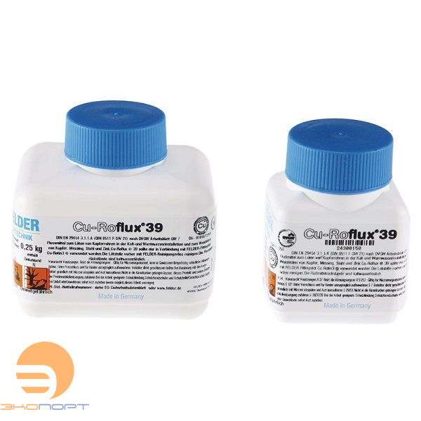Флюс жидкий "Cu-Roflux 39" 100гр (банка с кисточкой) Felder