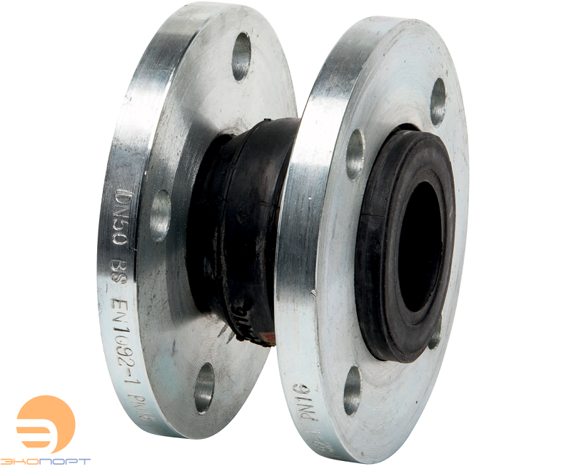 Компенсатор антивибрационный фланцевый GEBO Ду50, Py16, ф/ф, EPDM, Тмах.=115оС