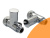 Кран прямой, колпачок 1"х3/4" г/ш c отражателем SMART/Компл ПАРА (2шт.)