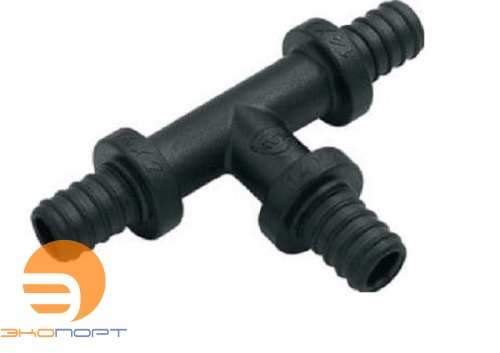 Тройник 18*2,5/14*2/18*2,5 PPSU Push KAN-therm