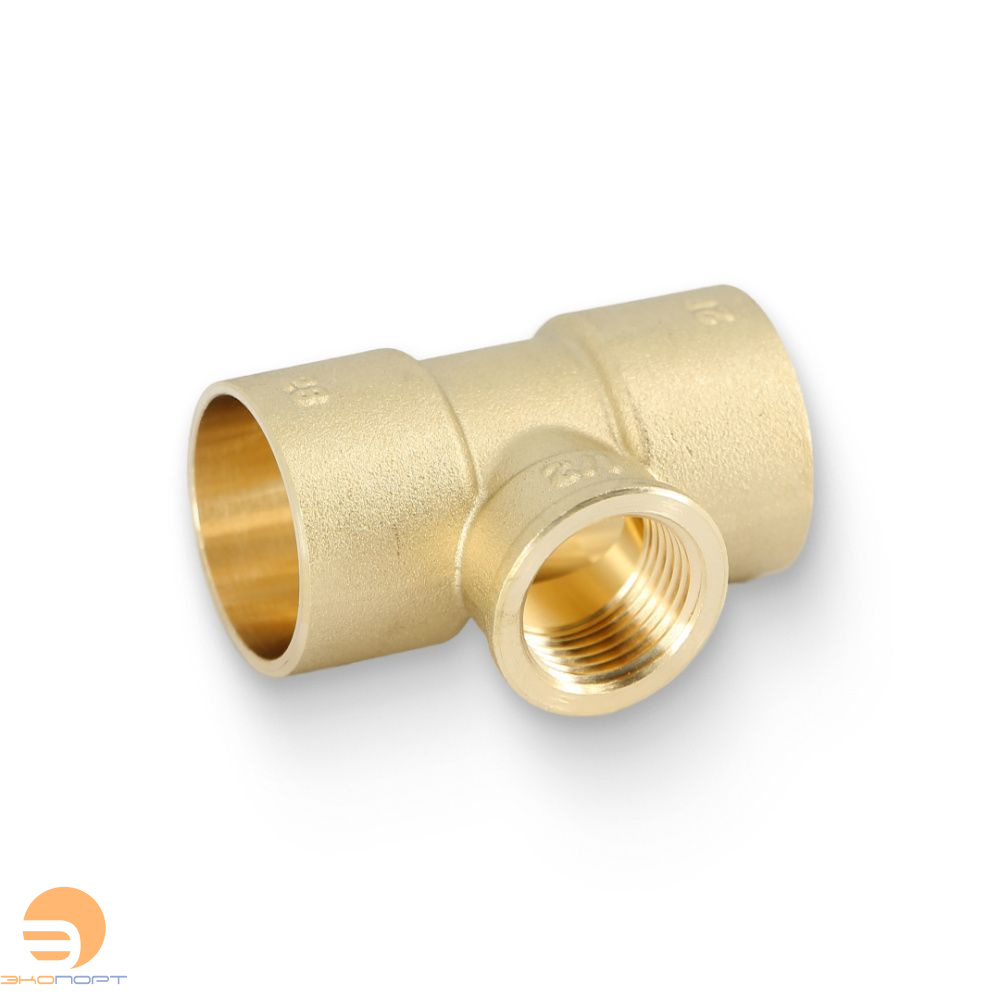 Тройник - переход на резьбу ВВ 28х1/2"х28 JINTIAN