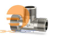 Тройник переходной НР 3/4х1/2х1/2 (никель) Varmega