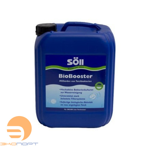Препарат с активными бактериями в помощь системе фильтрации BioBooster 10 л 