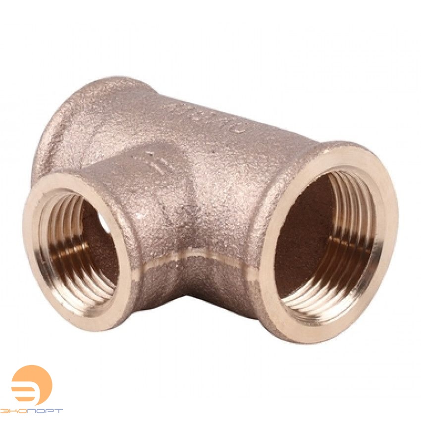 Тройник ВР  3/4 х 1/2 х 3/4 (бронза) Viega
