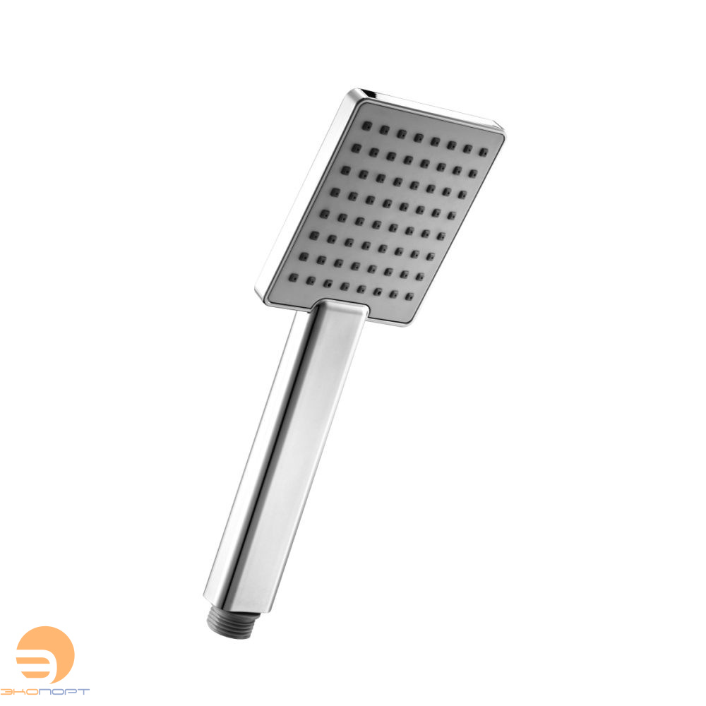 Лейка душевая 1-функц., Квадратная, 80х244 мм, хром, LEMARK