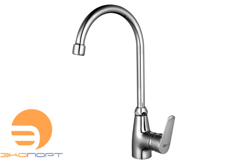 Смеситель для кухни ПАРТНЕР, с поворотным изливом, LEMARK