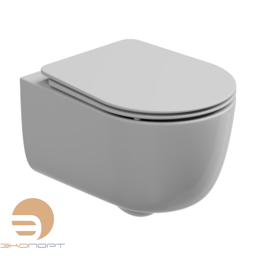 Чаша подвесного унитаза со смывом Smart Clean Ceramic Design Hit! белый глянцевый GSG 