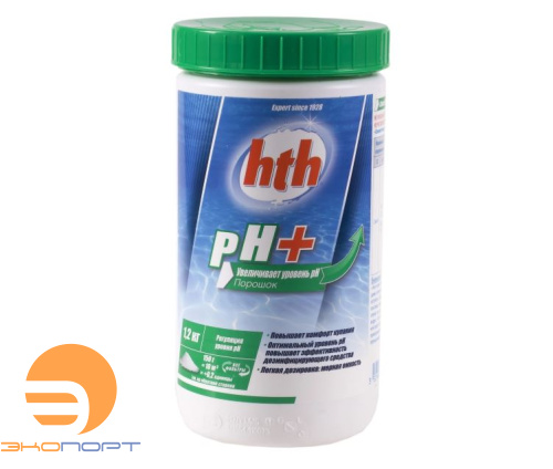 pH плюс порошок, 1,2кг, hth