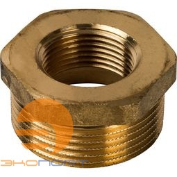 Футорка НВ  11/4х 3/4 (латунь) STOUT