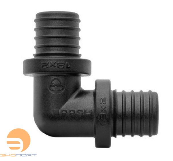 Отвод 18*2,5/18*2,5 PPSU Push KAN-therm