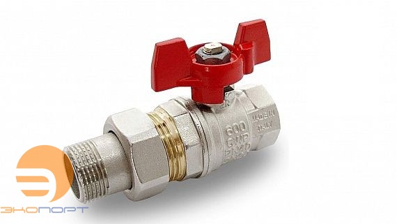 Кран со сгоном НВ  1" (бабочка)  BONOMI