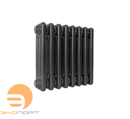 Дизайн-радиатор 3037 - 16 секций БП 3/4 RAL9005m (черный матовый) Теплофорт