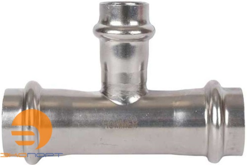 Тройник press 28х15х28 нерж. Rommer