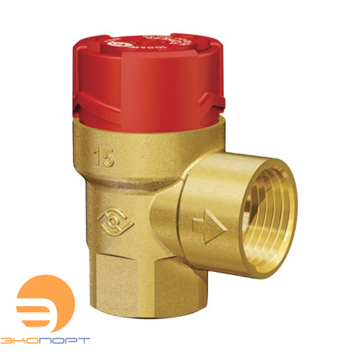 Клапан предохранительный Prescor 1/2" x 3/4" 3 bar TRD