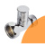 Кран прямой, колпачок 1"х3/4" г/г с отражателем SMART/Компл ПАРА (2шт.)