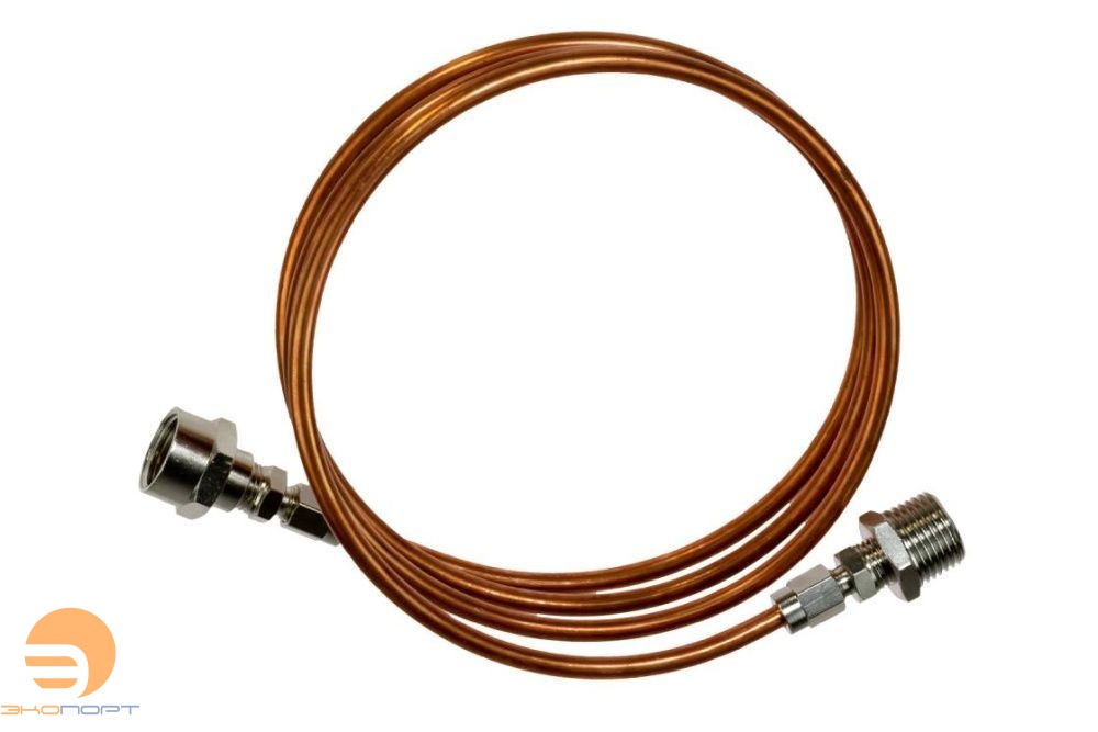 Трубка импульсная 1,5 м, G1/2'' внутр.-наружн., Ридан