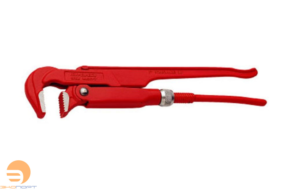 Ключ газовый  1", губки "прямой 90гр"  Super-Ego