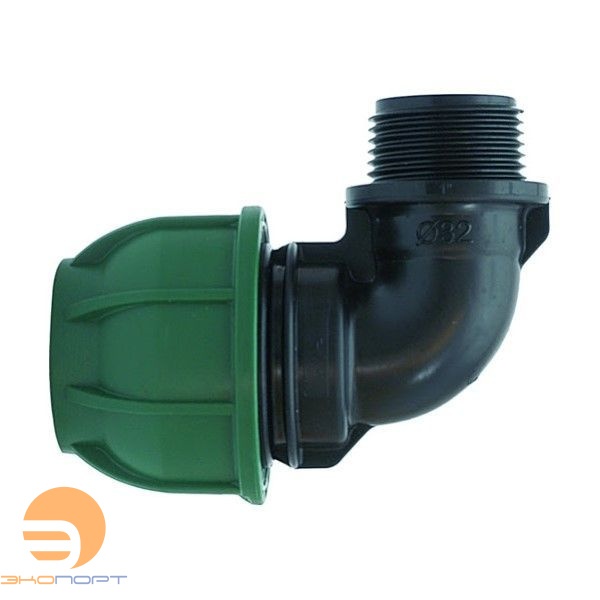 Отвод НР 40х1.1/4" PN10 ПНД 