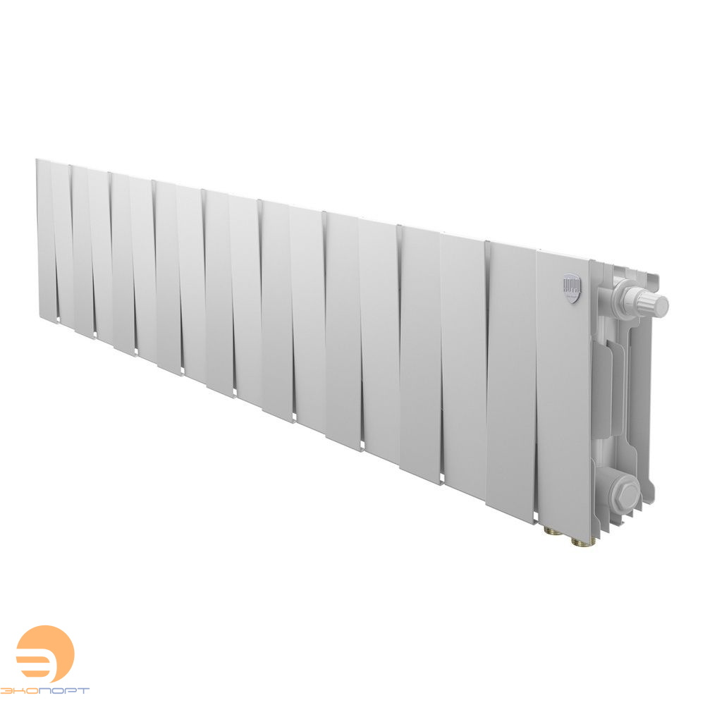 Радиатор биметаллический PianoForte Bianco Traffico VDR80 200/100 18 секций Royal Thermo