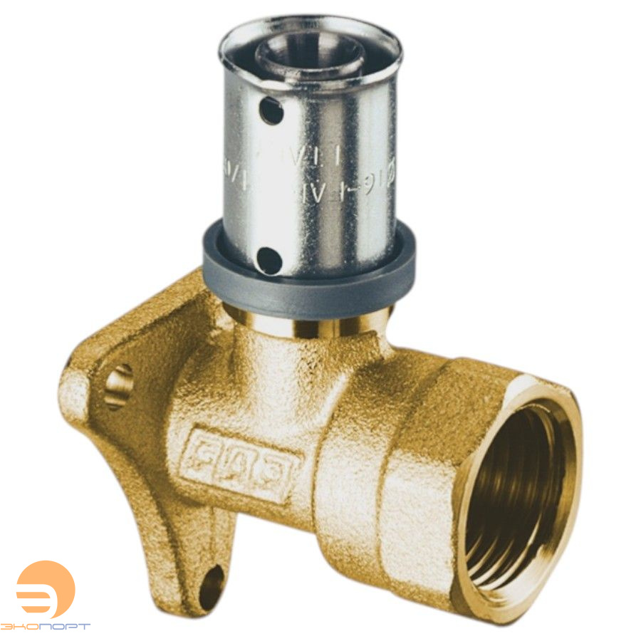 Водорозетка 20х1/2 ВР, латунь пресс (51 мм) FAR