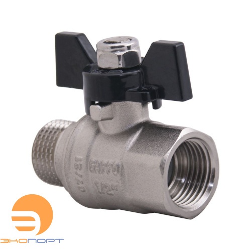 Кран шаровой НВ 1/2" (бабочка) Gappo