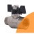 Кран шаровой НВ 1/2" (бабочка) Gappo