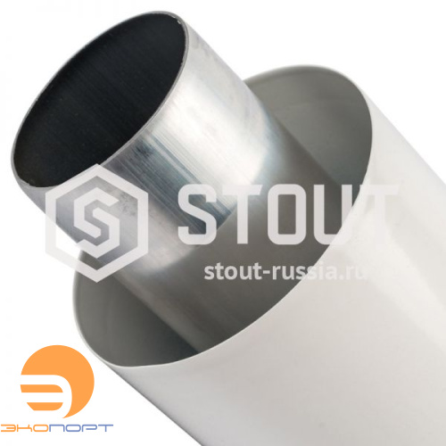 Комплект коаксиальный для прохода через стену 850 мм (совместим Bosch) DN 60/100 STOUT