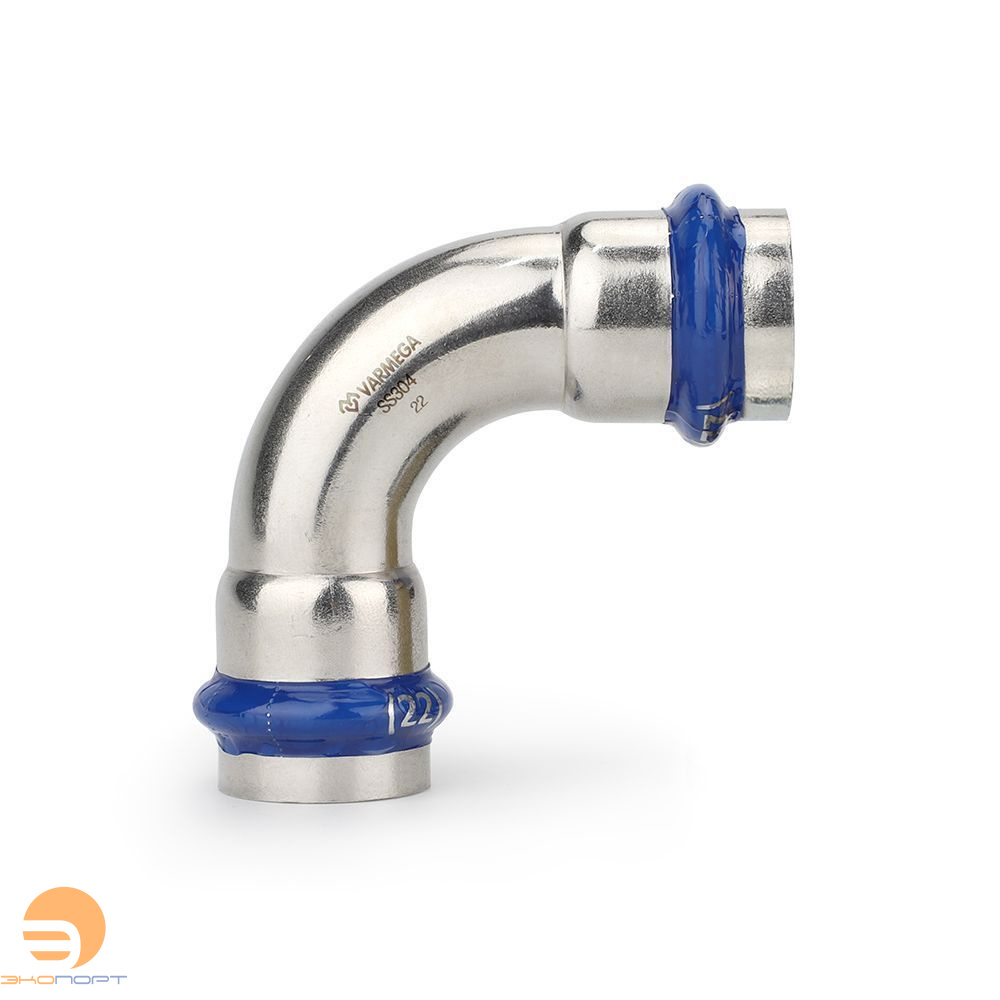 Отвод ВВ 42х90* нерж. Varmega