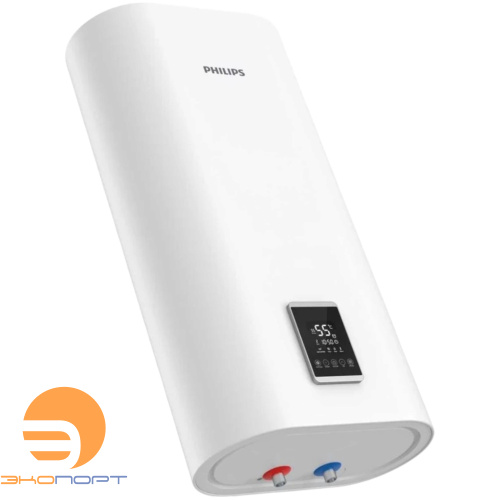 Водонагреватель накопительный  80 л Smart PHILIPS (плоский, нерж. ст., электр. панель)