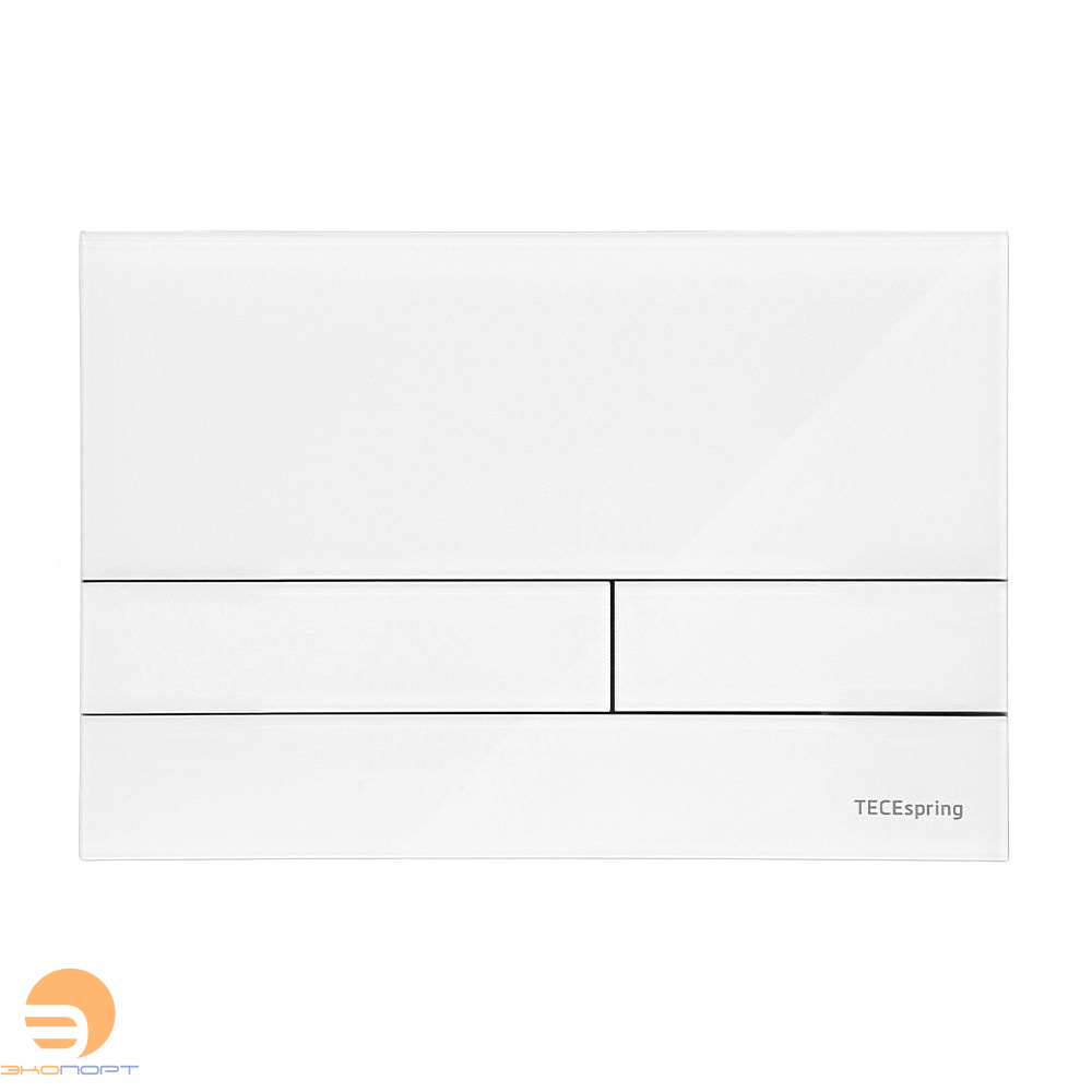 Панель смыва TECEspring square (прямоугольные клавиши) акрил, белый глянцевый