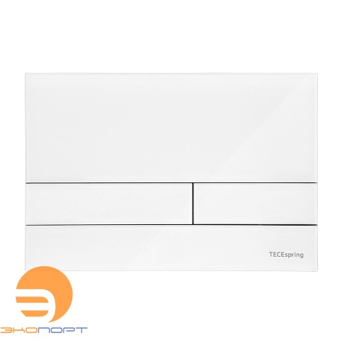 Панель смыва TECEspring square (прямоугольные клавиши) акрил, белый глянцевый