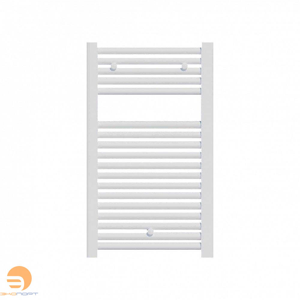 Полотенцесушитель водяной Roma белый прямой 840х500, Lazzarini 