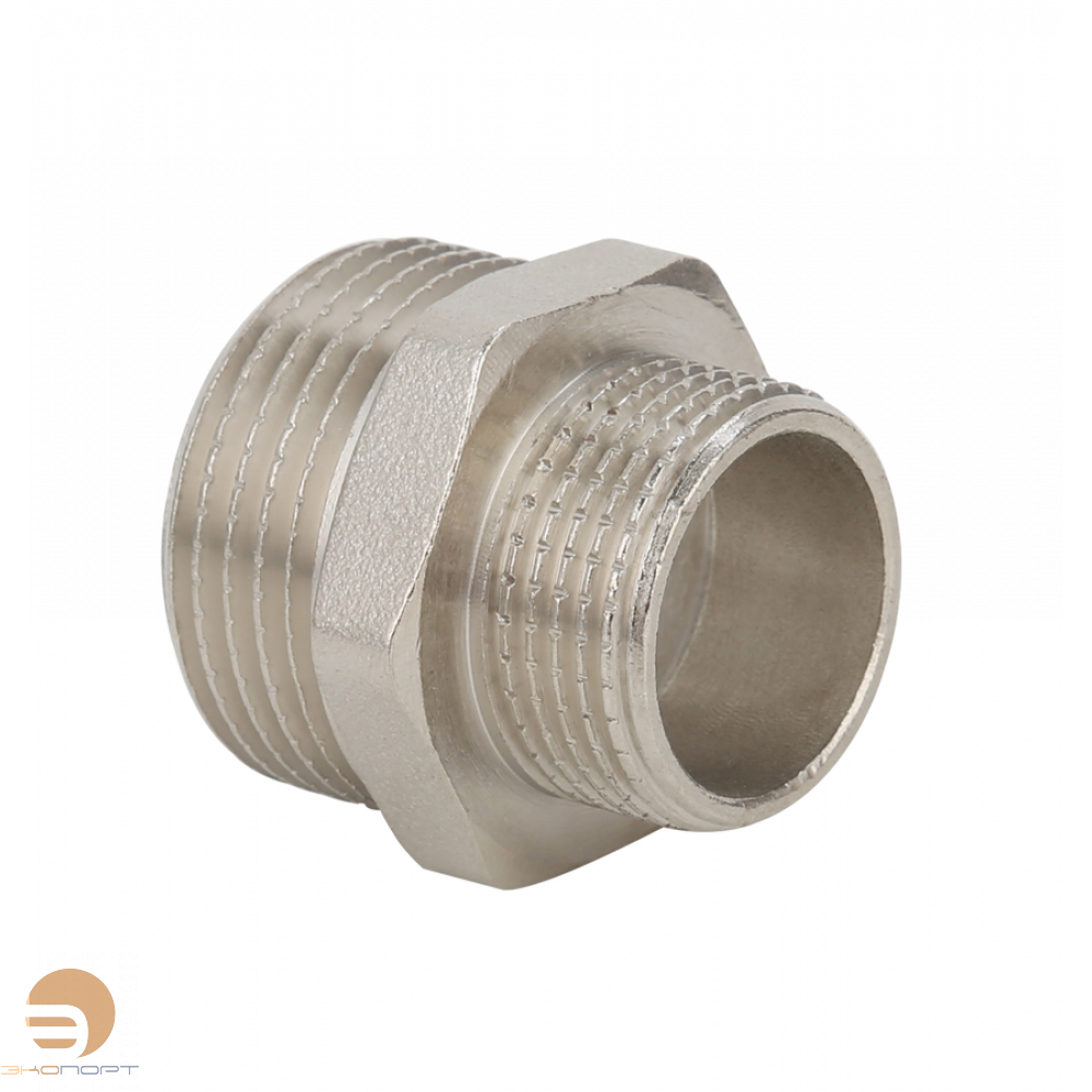 Ниппель переходный НН 1х1/2 (никель) Gappo