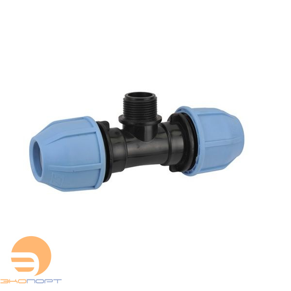 Тройник НР 20х1/2" РТП ПНД