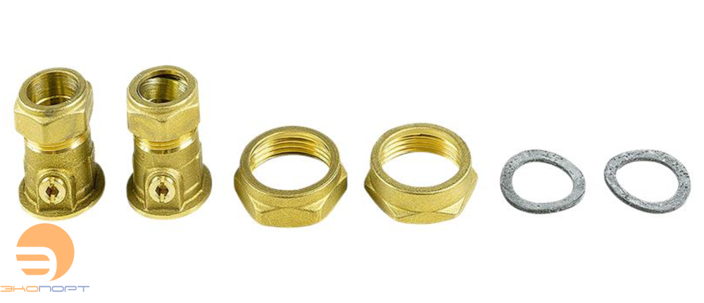 Отсечной клапан с накидными гайками Union Valve Set 3/4"-22"