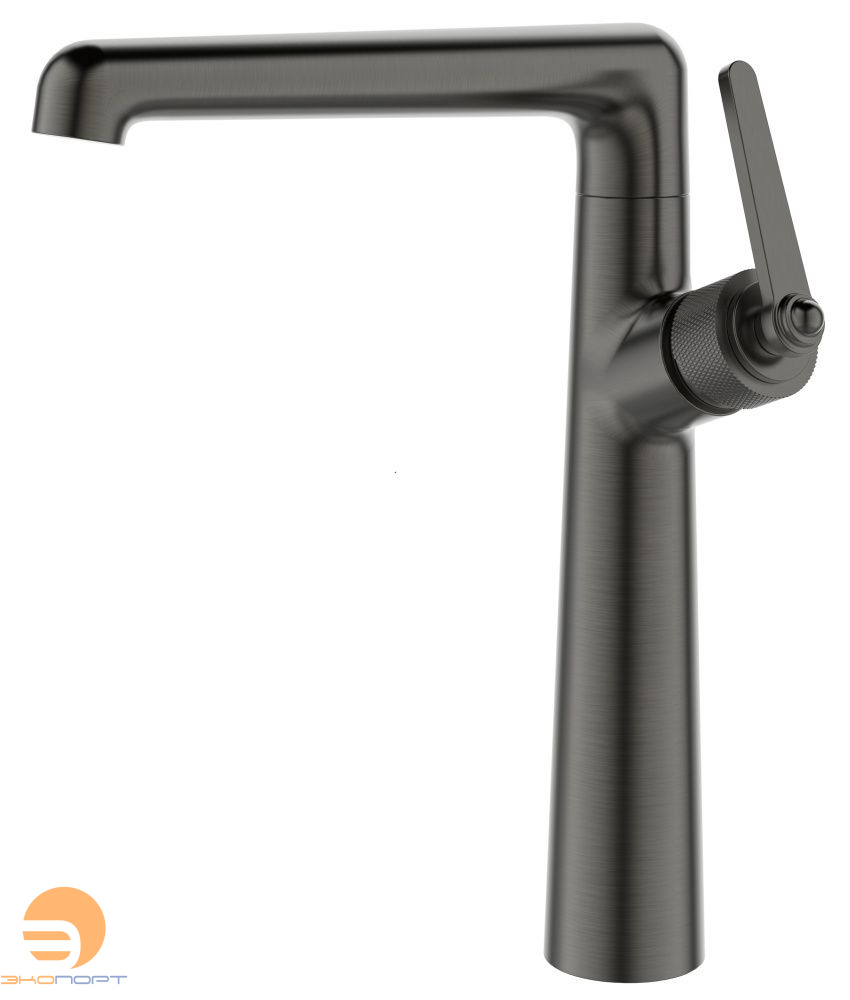 Смеситель для раковины Bangkok высокий (h=248мм), цвет Gun metal, ESKO