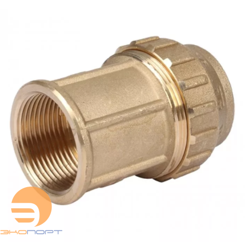 Муфта 40х40 для ПЭ (латунь) (TIEMME)