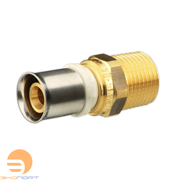 Муфта 26-3/4" НР alpex-duo, латунь Frankische