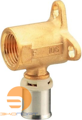 Водорозетка настенная 16-1/2"ВР,XS короткая, латунь alpex-duo Frankische