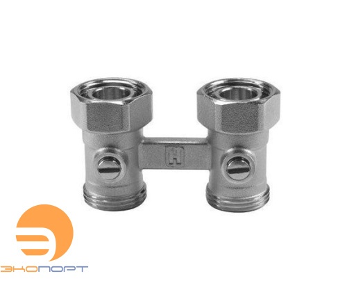 Клапан для компакт-радиаторов (Н-блок) Verafix-VKE прямой DN15, PN10, 3/4", Kvs3,5 внеш. Honeywell